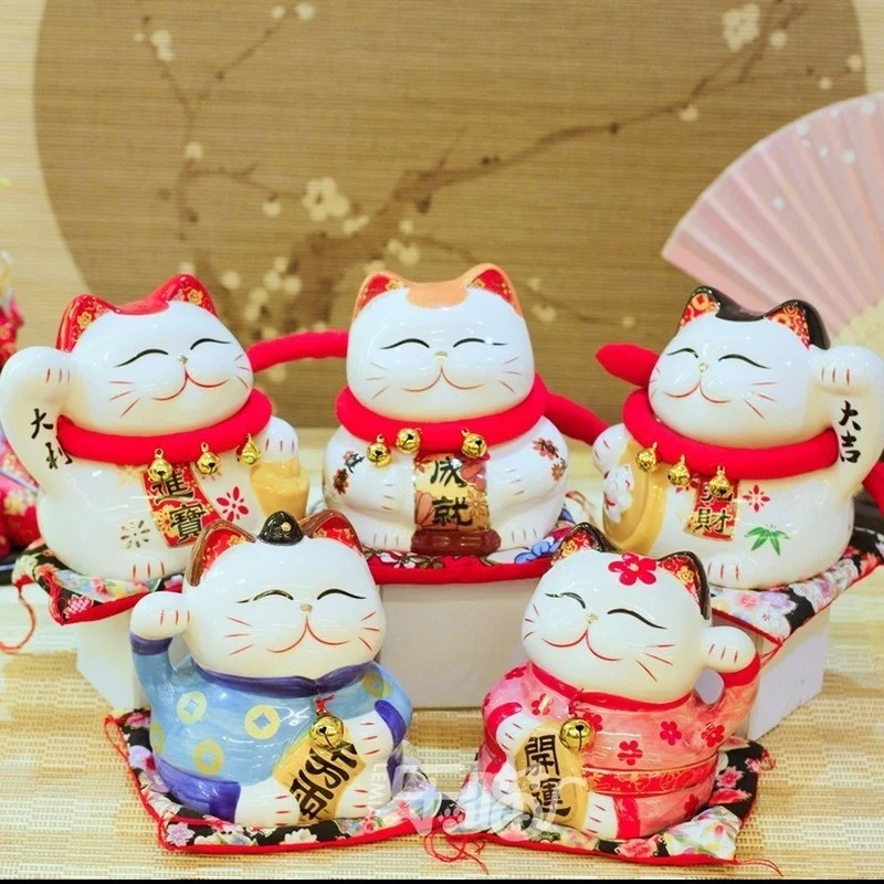 

Flexible Ceramic Tank Tops With For Cat Creativity Swing Crafts Savings Jar Gifts Home Storage Bedroom Decor Accessories Fashion
