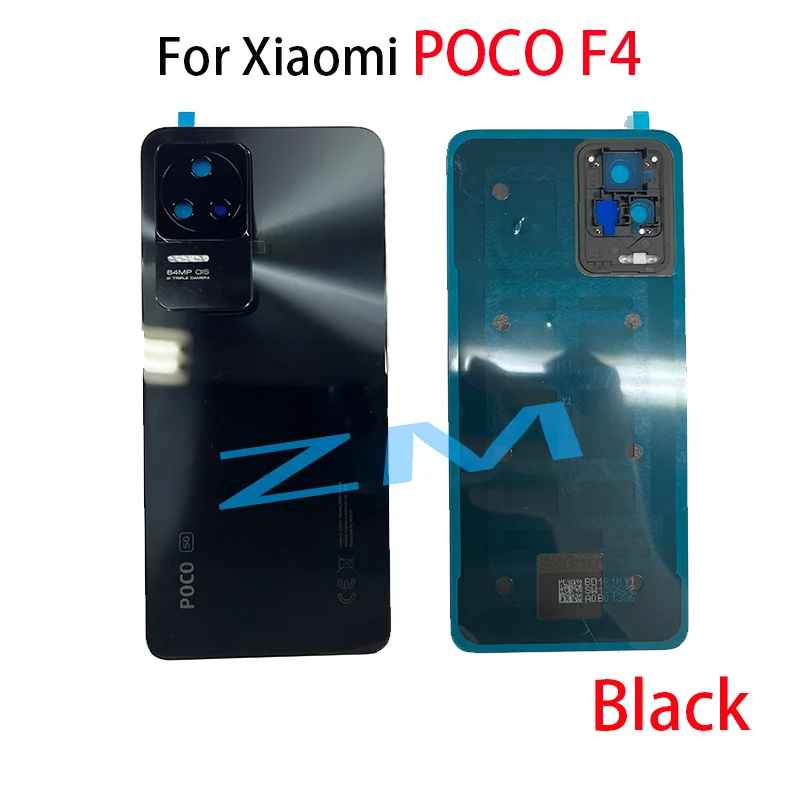 Оригинальная лучшая задняя крышка батарейного отсека для Xiaomi Poco F4 мобильного