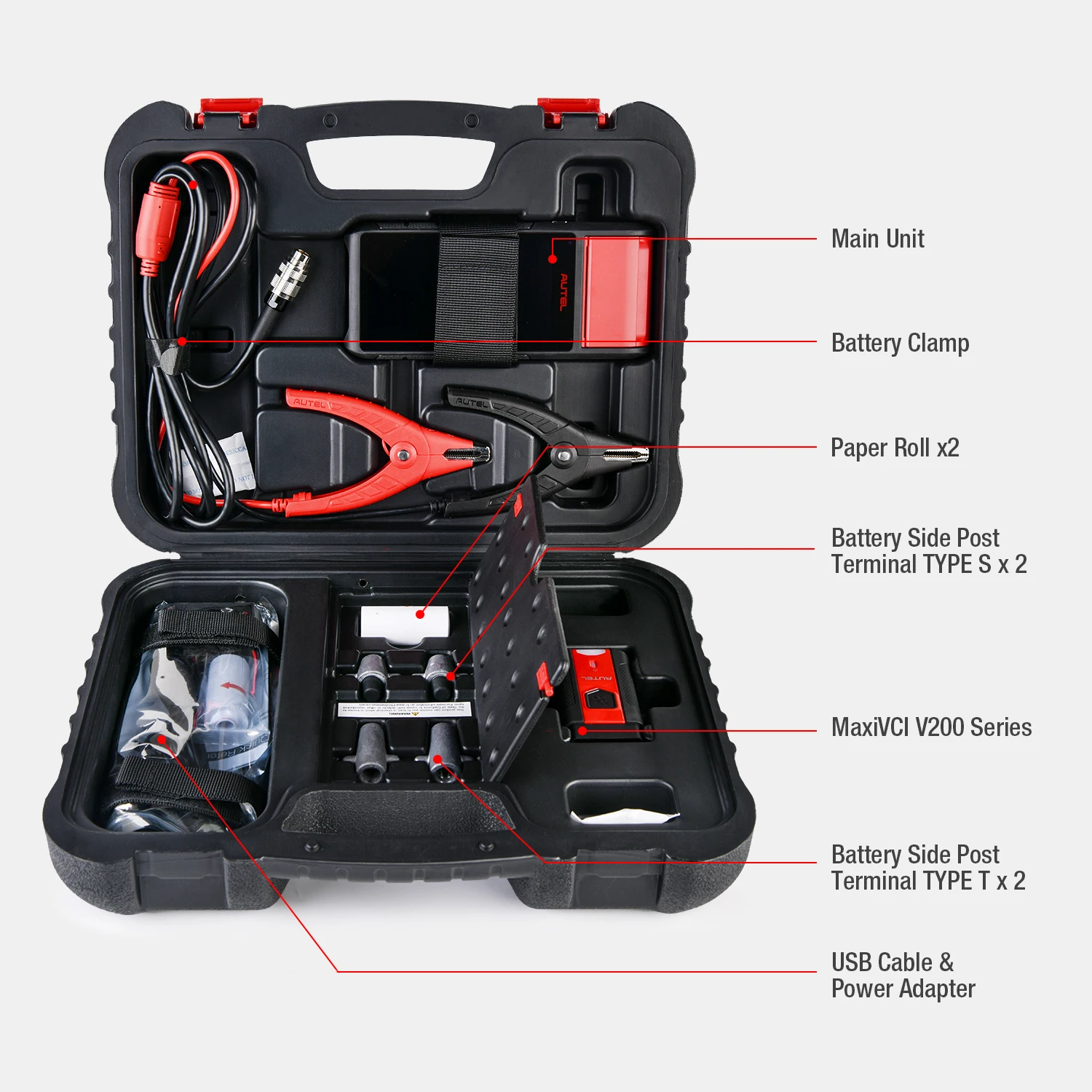 

Autel MaxiBAS BT608E Car All System Diagnostic Scan Tool OBD2 Scanner Thermal Printer Battery Tester Upgraded Of BT508/BT506