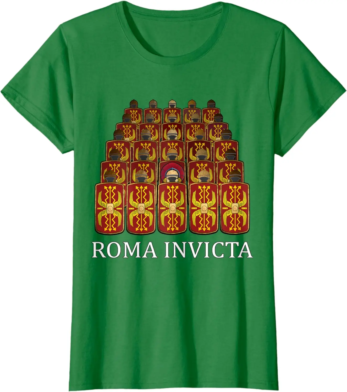 Футболка мужская хлопковая с коротким рукавом принтом римских легионов