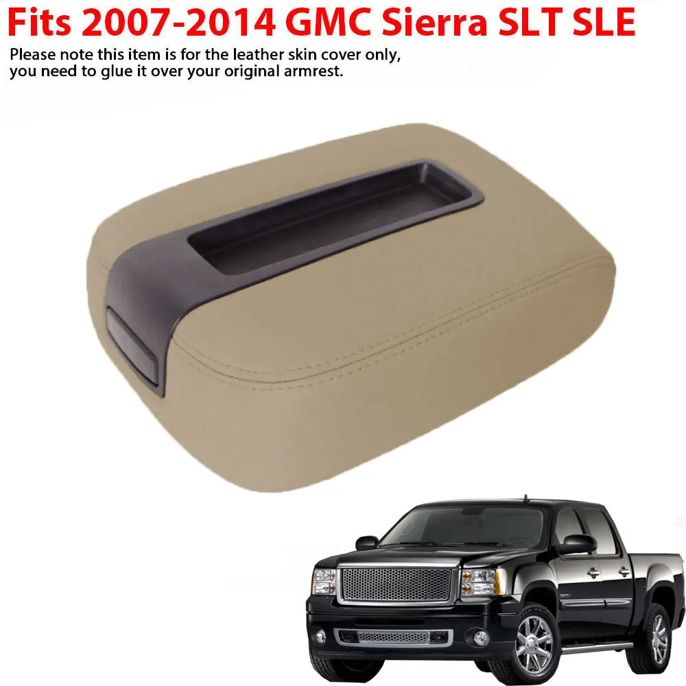 Кожаный автомобильный подлокотник черный защитный чехол для центральной