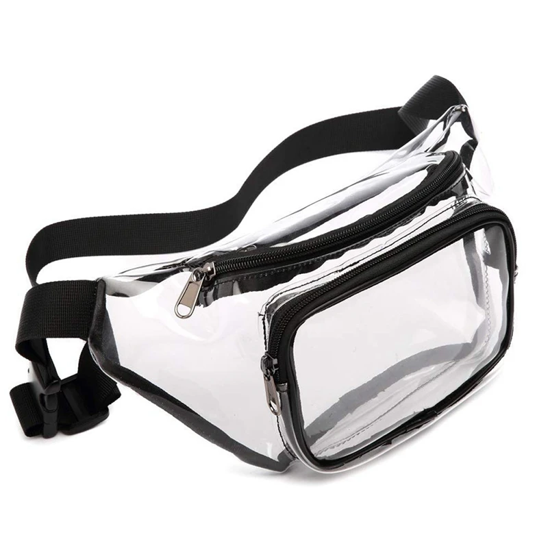 

Waterproof Transparent Sports Waist Bag Wallet Pouch PVC Gym Fitness Running Bag Travel Hiking Drifting Swimming Bag