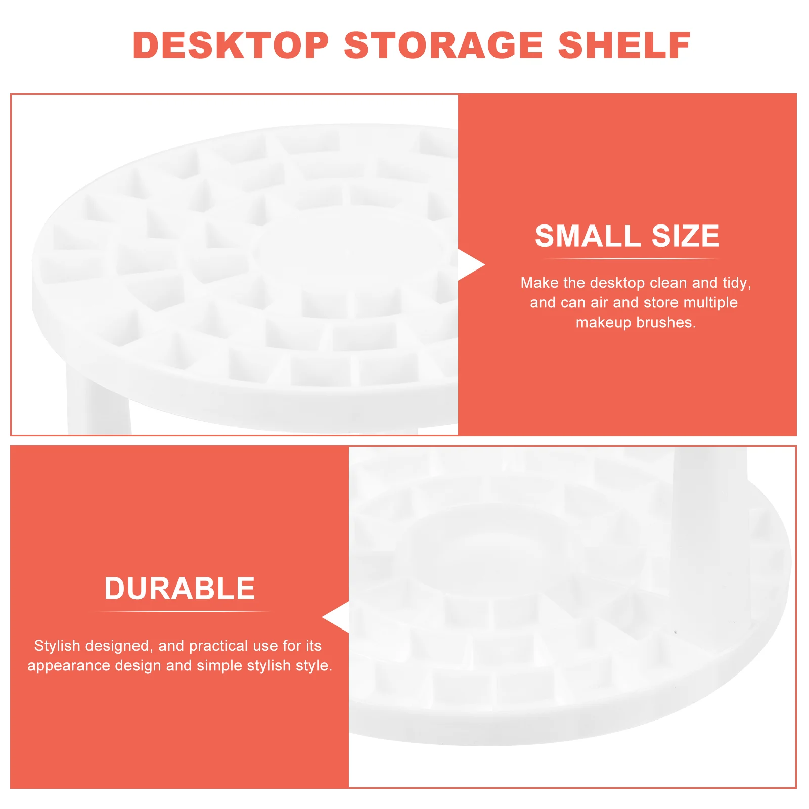 Сушилка для кистей макияжа подставка косметики пластиковый съемный держатель