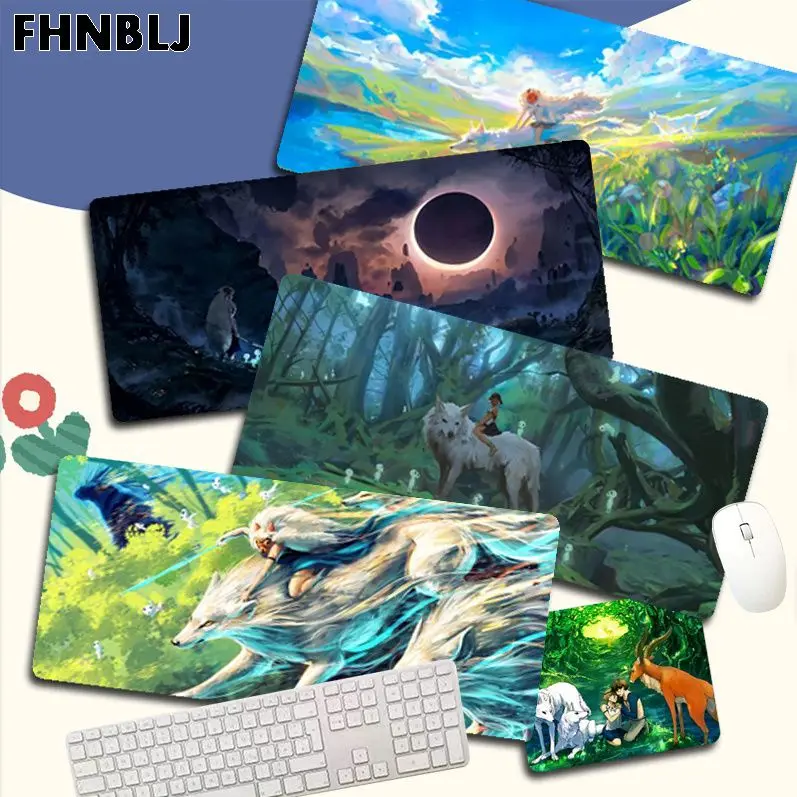 

Mononoke Princess Hot Sales Durable Rubber Mouse Mat Pad for CSGO Game Player Desktop PC Computer Laptop