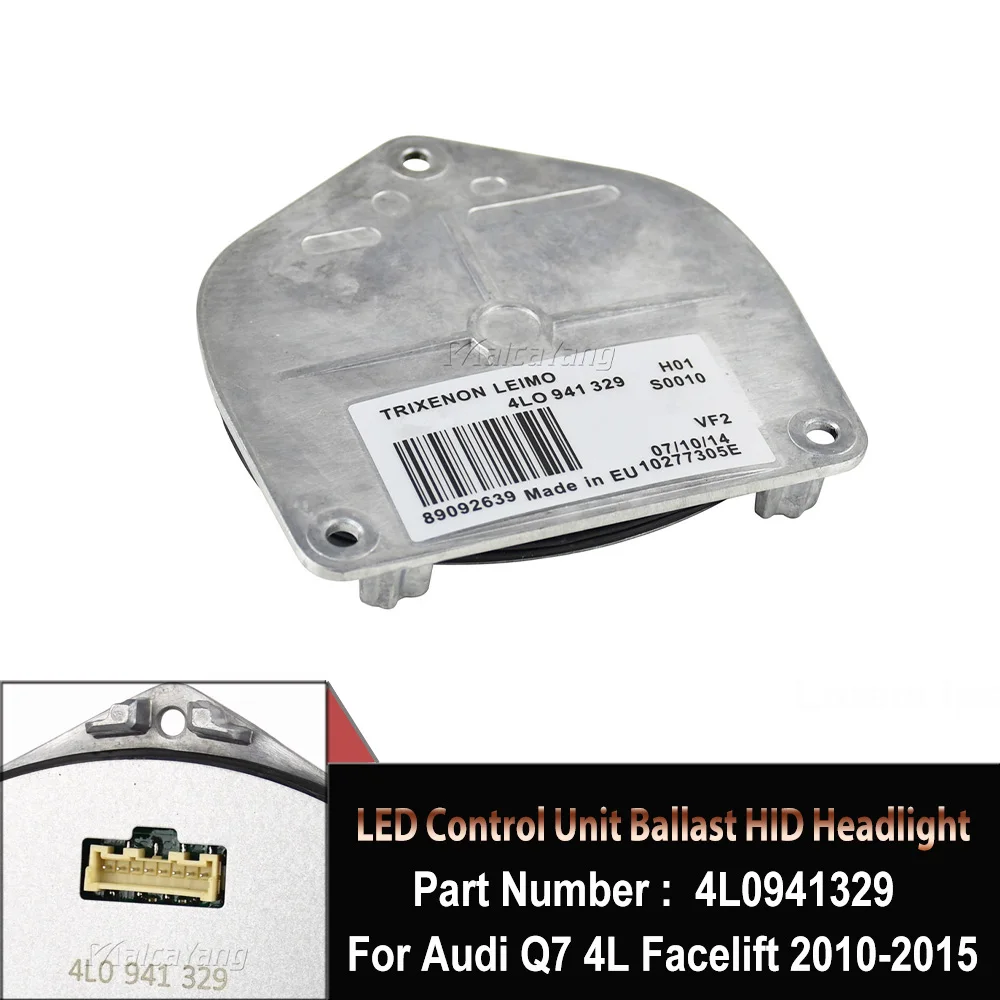 Trixenon HID фонарь головного света, OEM 4L0941329 10253959E 89092639 для Audi Q7 4L Facelift 2010-2015