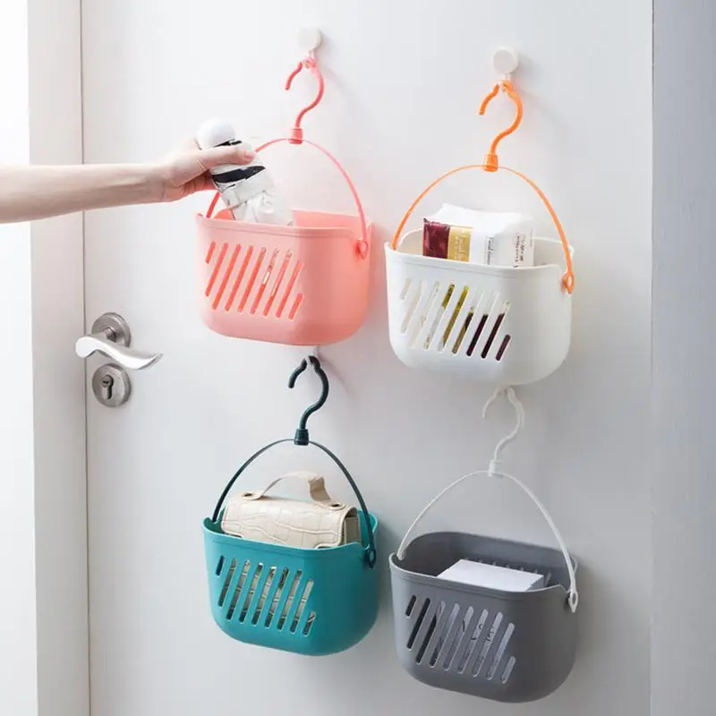 

Portable Shower Caddy Basket With Handle Storage Tote Basket Durable Storage organizer Space saver for Bathroom Kitchen Room