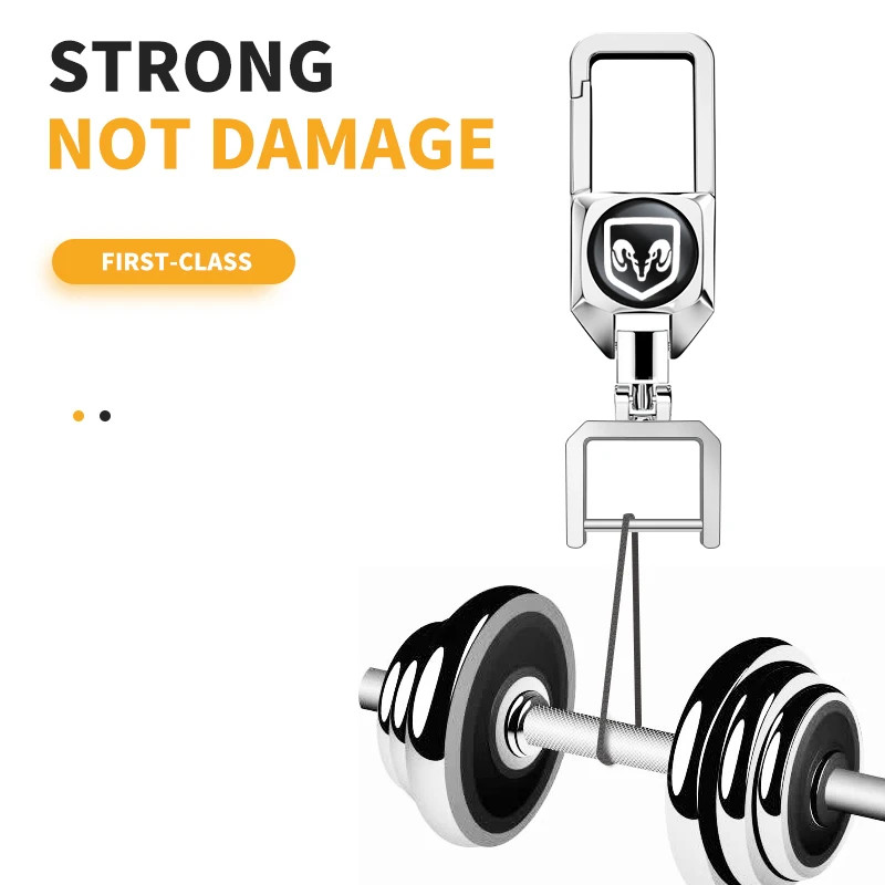 Аксессуары для автомобиля 3D из сплава брелок ключей Dodge Ram 1500 2500 3500 2010 Challenger Avenger SXT