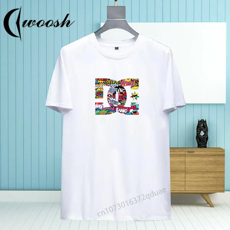 

Cotton Luxury Brand T-Shirts Mens Casual Short Sleeve Summer High Quality Tops Free Shipping Unisex O- Neck Clothing Cool Blouse
