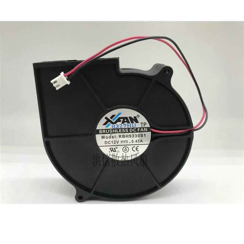 1 шт. RBH9330S1 DC12V 0,45A 93x93x30 мм охлаждающий вентилятор для сервера 2 контакта