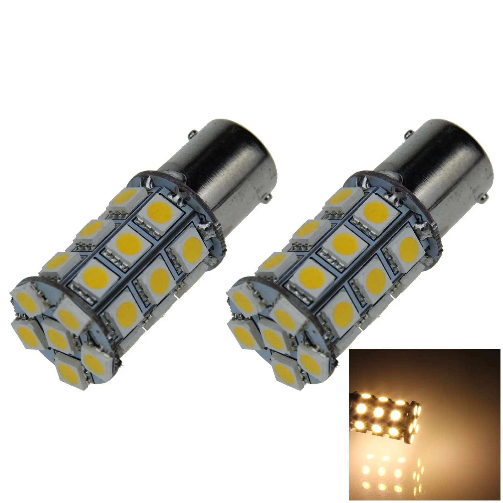 

2 шт., задняя лампа для парковки, 1156, 5050 SMD