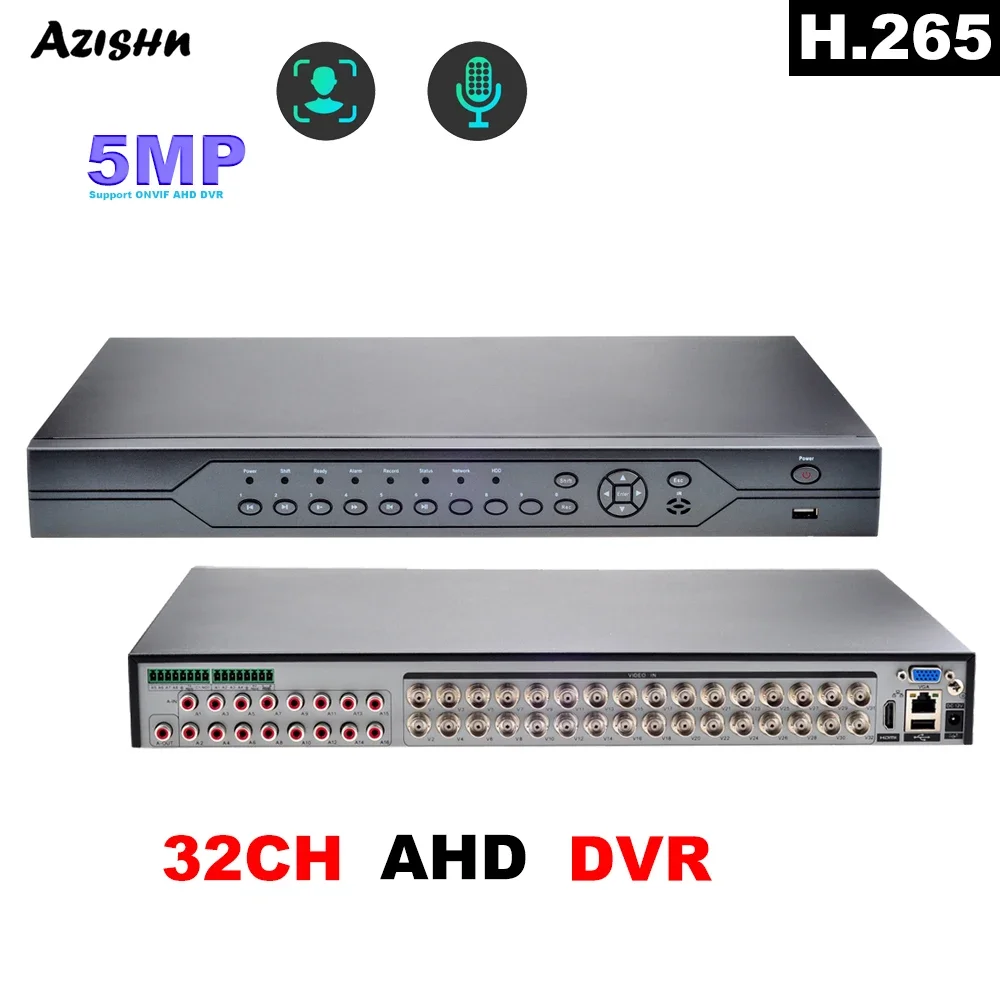 

AZISHN ADVR8032E-NLME 32-канальный видеорегистратор
