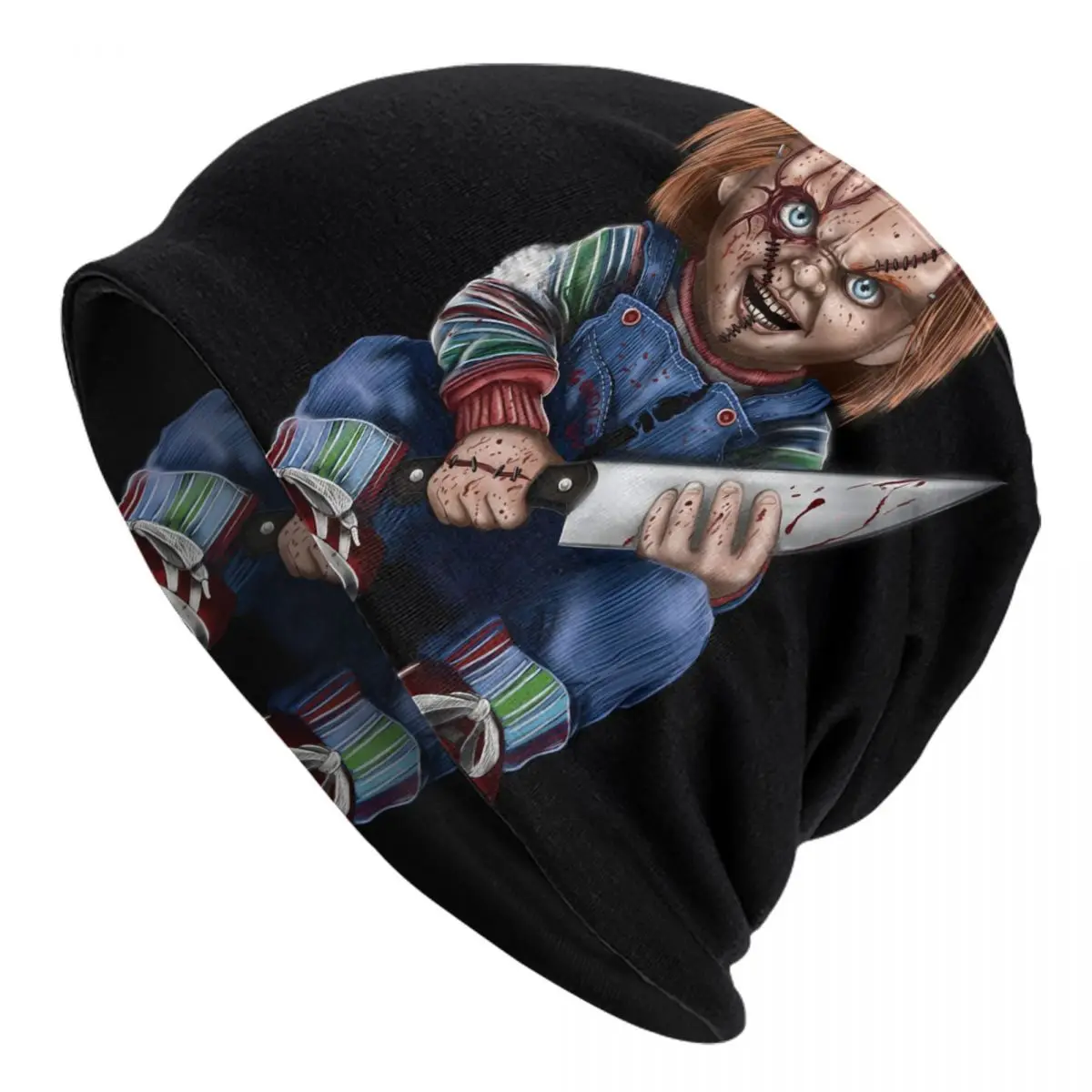 

Are You Ready Bonnet Homme Outdoor Thin Hat Child's Play Chucky Horror Movie Beanies Caps For Men Women Style Cotton Hats