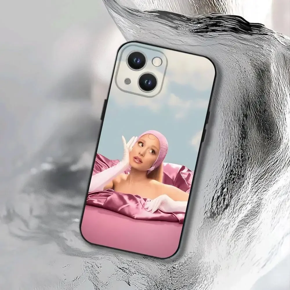 Фото Чехол для телефона A- Ariana G-Grande Yes And для iPhone 17, 16, 15, 14, 13, 12, 11, Pro, XS, Max, XR, Plus, E, SE4, Mini, черный, мягкий №3