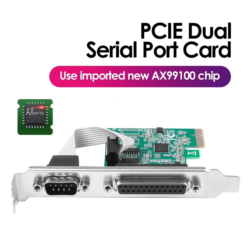 Высококачественный адаптер Kebidum TXB102 с параллельным портом для интерфейса PCI Express |