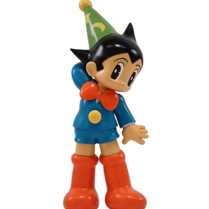 Фото Аниме Astroboy Mighty Atom, большая фигурка Tetsuwan Atom, подвижные фигурки героев, статуя из ПВХ, коллекция моделей, игрушки, праздничные подарки №4