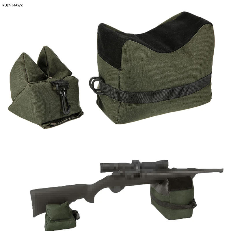 

Military front and rear gun bags Outdoor sniper gun support bag Rest bag Shotgun accessories not filled with sandbags