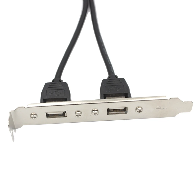 Y1UB 2 порта USB2.0 USB 2.0 гнездо к материнской плате 9-контактный адаптер PCI-кабеля