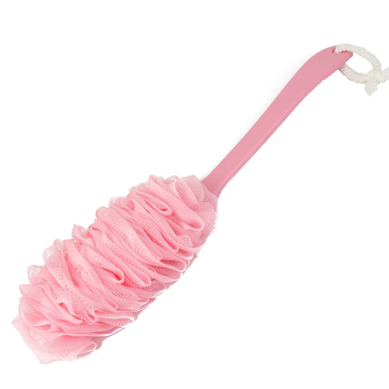 

Large long-handled bath brush, shower, rub, bath ball, bathroom bath artifact, soft bath wipe