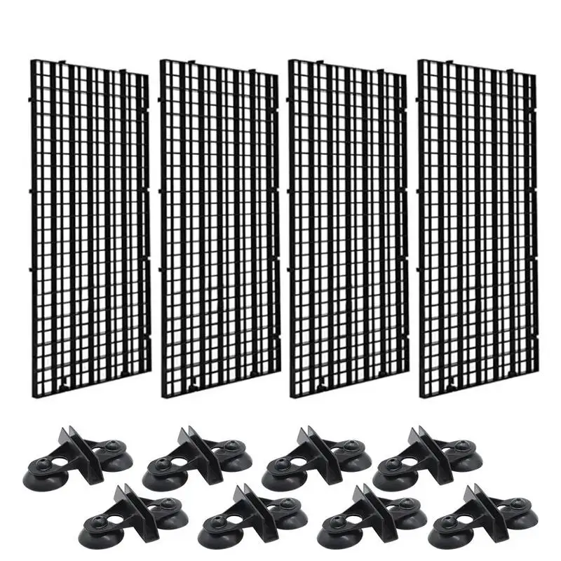 

Aquarium Divider Panel Separator Fish Tank Divider Filter Bottom Isolation Pane Light Diffuser Partition Grid Tray Egg Crate