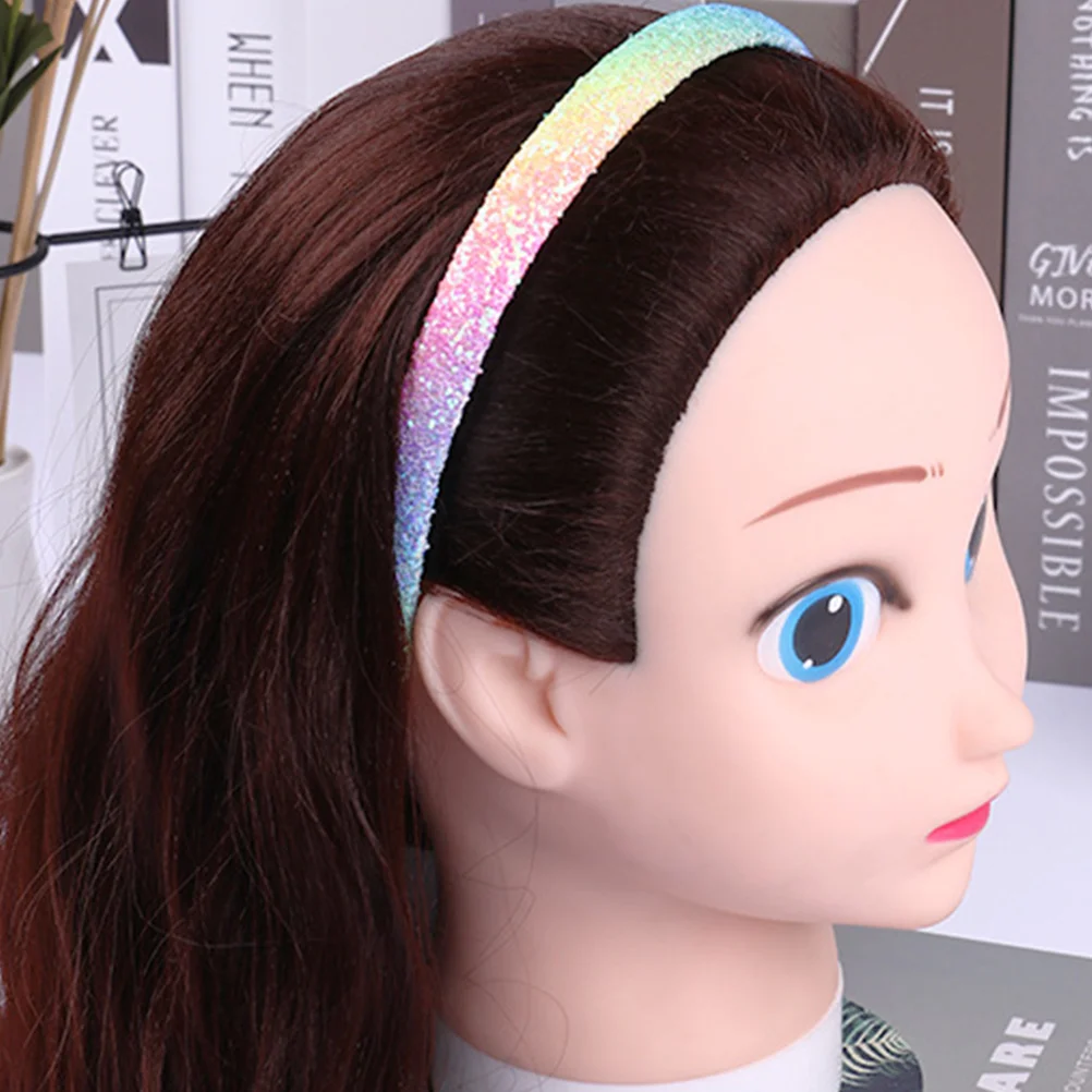 

4 pcs Glitter Headband Kids Headband Girl Headband Decorative Headband Toddler Girl Headband