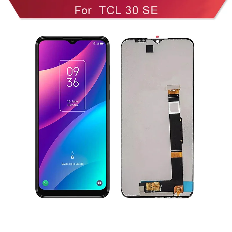 Фото ЖК-дисплей для TCL 30 SE 6165H, экран мобильного телефона, сенсорная панель, дигитайзер, экран, стекло, запасные части №1