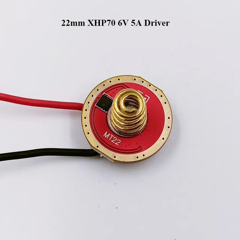 P70 XHP70 6 В светодиодный драйвер 22 мм DC6V-12.6V 8-режимная плата драйвера + 20 XHP70.2