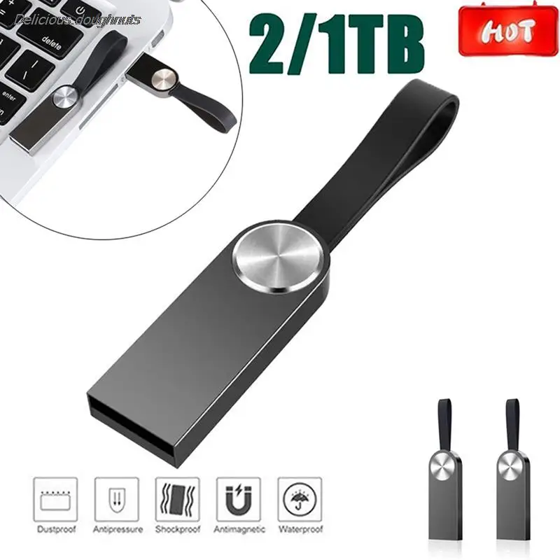 

USB 3.0 metal portable memory stick 1/2TB Waterproof High Speed usb flash drive