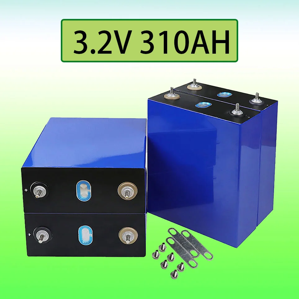 

3.2V 310Ah lifepo4 battery DIY 12V 24V 310AH Rechargeable battery pack for Electric car RV Solar Energy storage system