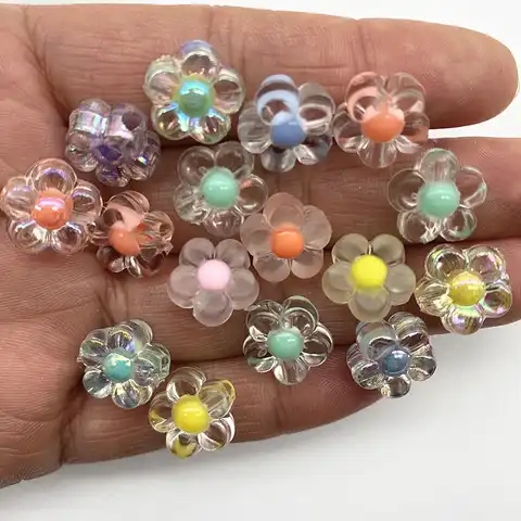 Acrylic beads, 12 mm, for the manufacture of jewelry, 30 pcs.