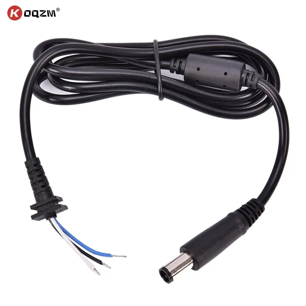 DC Jack Tip Plug Connector Cord Cable Laptop Notebook Power Supply Cable For Dell Power Charger Adapter 7.4x5.0mm 1.2m