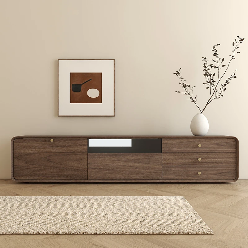 

Retro Hotel Bedroom Tv Stands Wood Cabinet Home Living Room Storage Table Stand Center Modern Style Mobilya Chinese Furniture