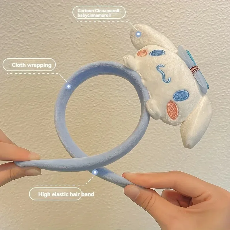 1 шт. декоративный ободок для волос Kuromi Melody Pompompurin Cinnamoroll