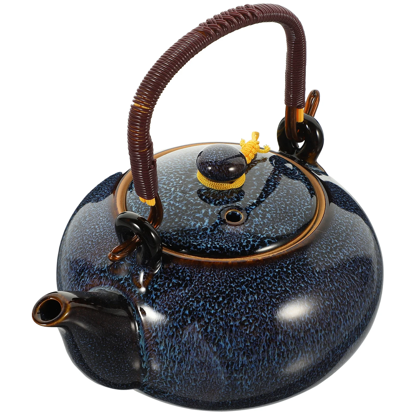 

Teapot Handle Hot Kettle Porcelain Water Ceramic Chinese Home Unique Held
