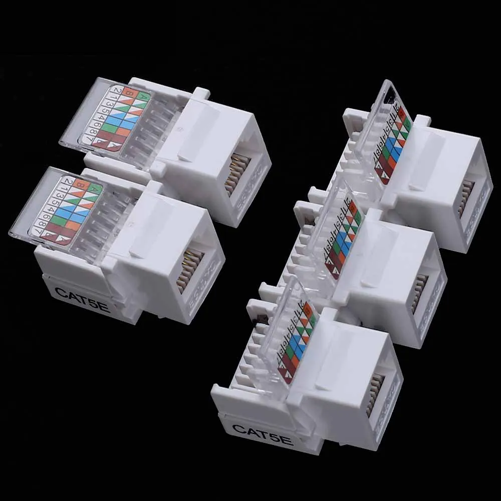 Сетевой модуль UTP CAT5E без инструментов информационный разъем RJ45 компьютерный