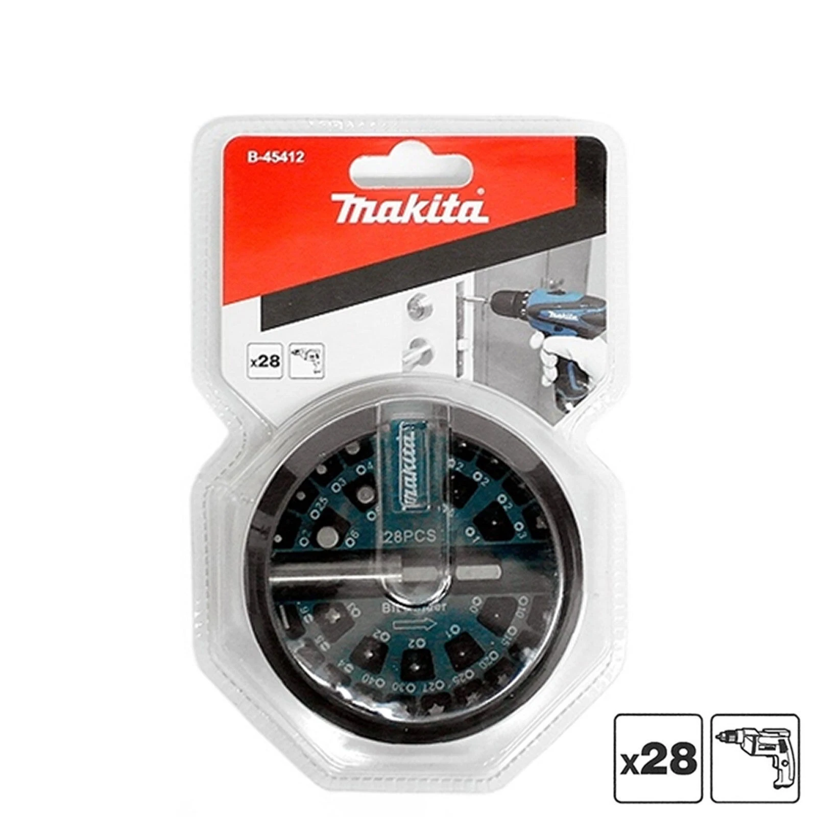 Набор магнитных отверток Makita 28 шт