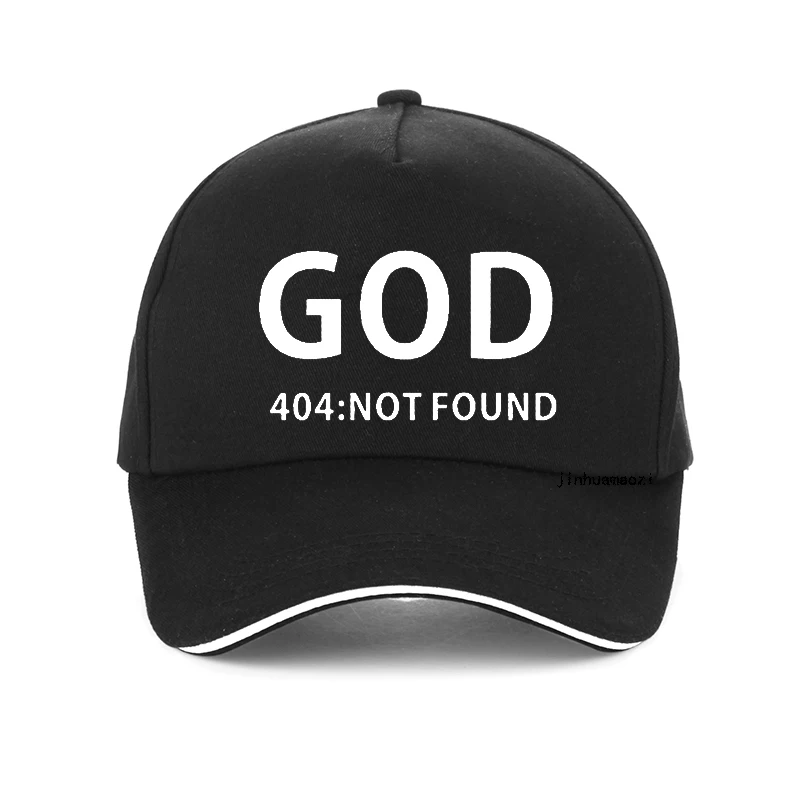 

Бейсболка с надписью «GOD 404 NOT FOUND Atheism», модная бейсболка с смешным юмором для мужчин и женщин, летняя