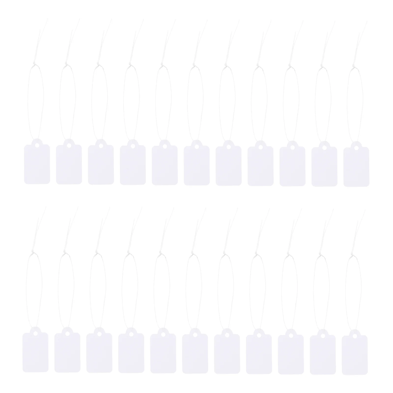 Бирки Подарочная бумажная струна Weddingkraft вечерние НКИ белая бирка подарки с