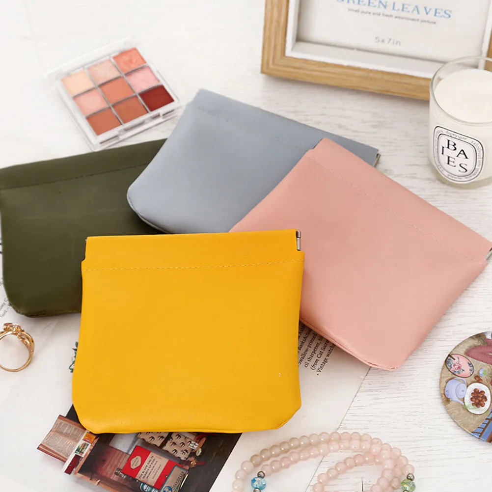 

Женская косметичка, сумочка для макияжа, ручной дорожный органайзер для помады, чехлы из искусственной кожи, для хранения разнообразных наушников