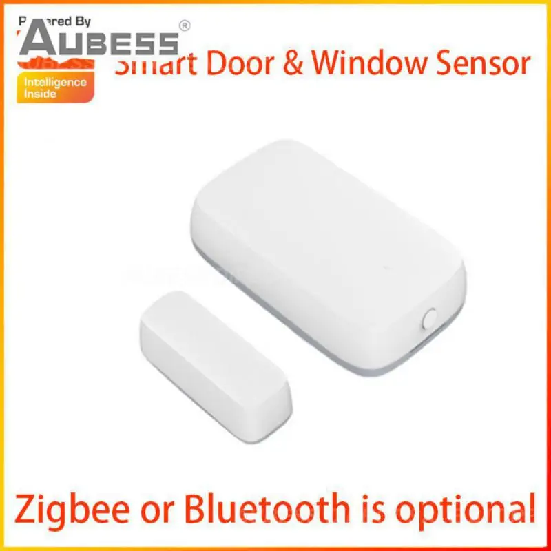 

Mini Magnetic Sensor Voice Control Zigbee Door Sensor 24-hour Monitoring Door Open Closed Detectors Anti -theft