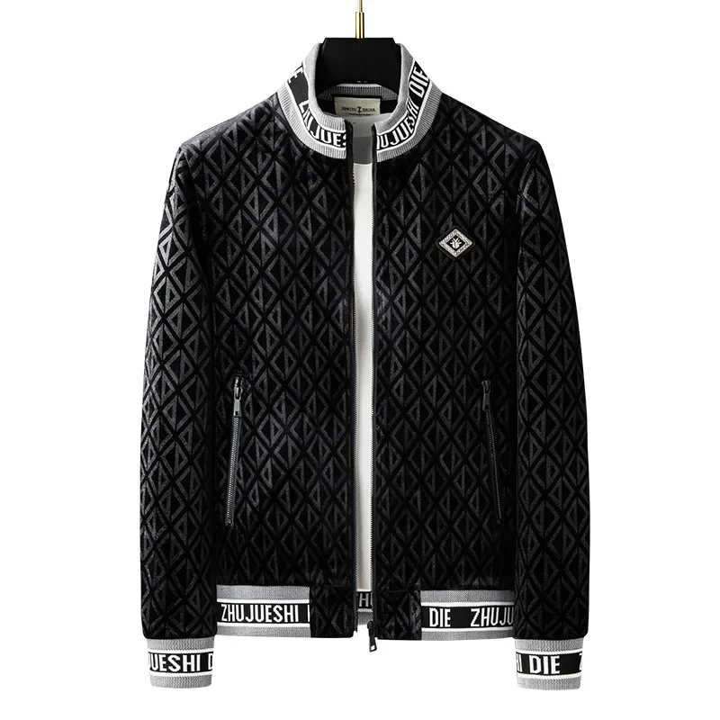 

Men's Autumn Plaid Cardigan Coat Casual Outerwear & Jackets