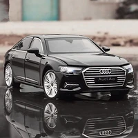 132 audi a6 alloy car model diecast toy vehicles metal car model high simulation sound and light collection children gift