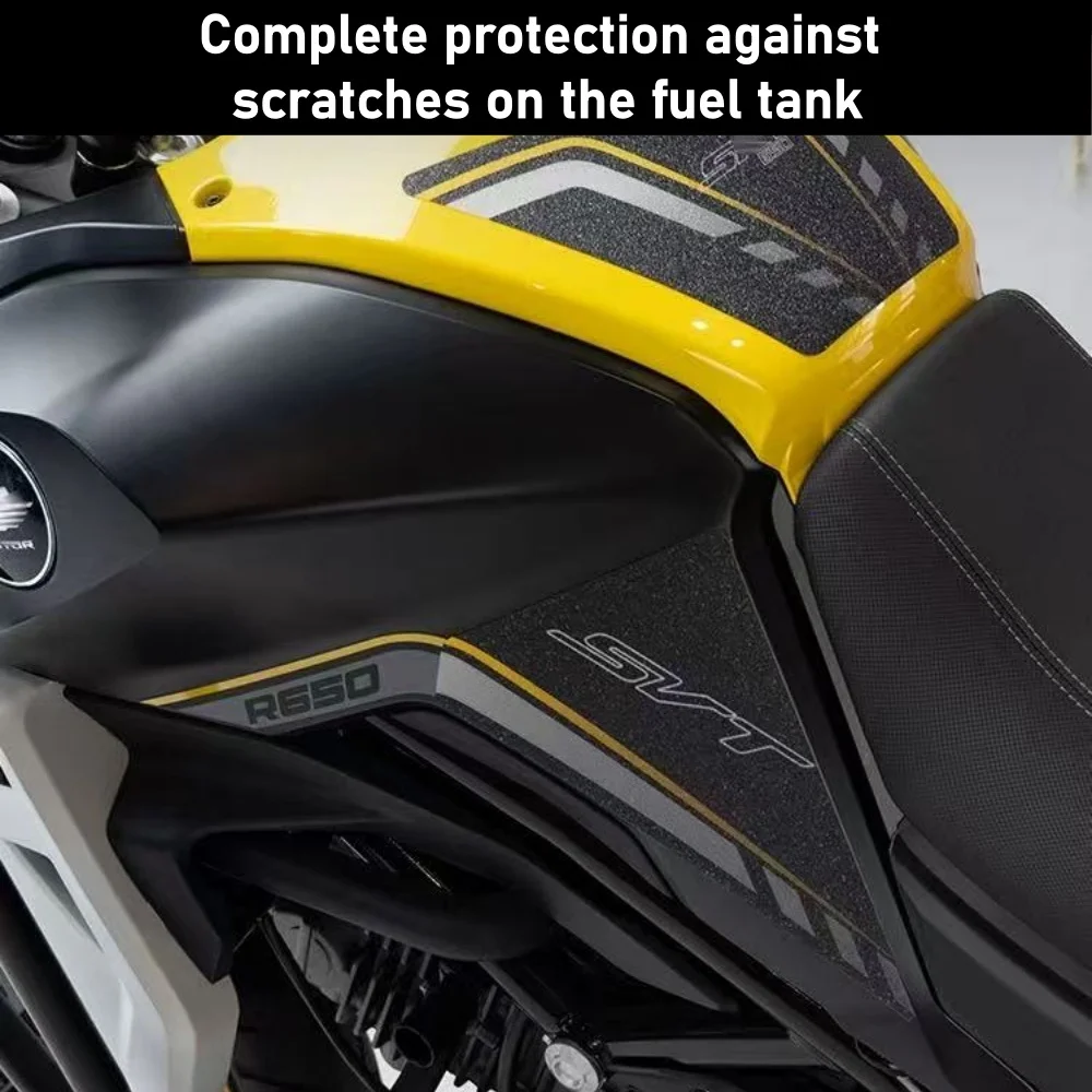Фото Аксессуары для специальной модификации QJMOTOR SRT650 - Противоскользящая лента для бака, предотвращающая царапины и удары. №5