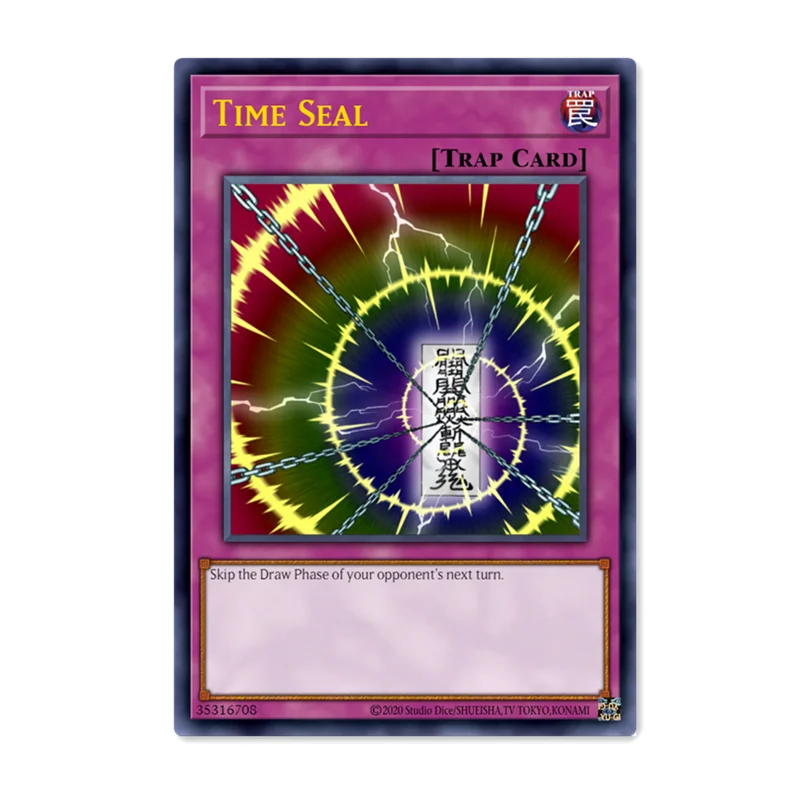 

Yu Gi Oh Time Seal SR Japanese English DIY Toys Hobbies Hobby Collectibles Game Collection Anime Cards