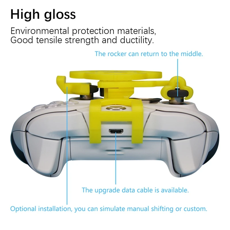 Гоночные игры мини-рулевое колесо с 3D-печатью вспомогательный контроллер