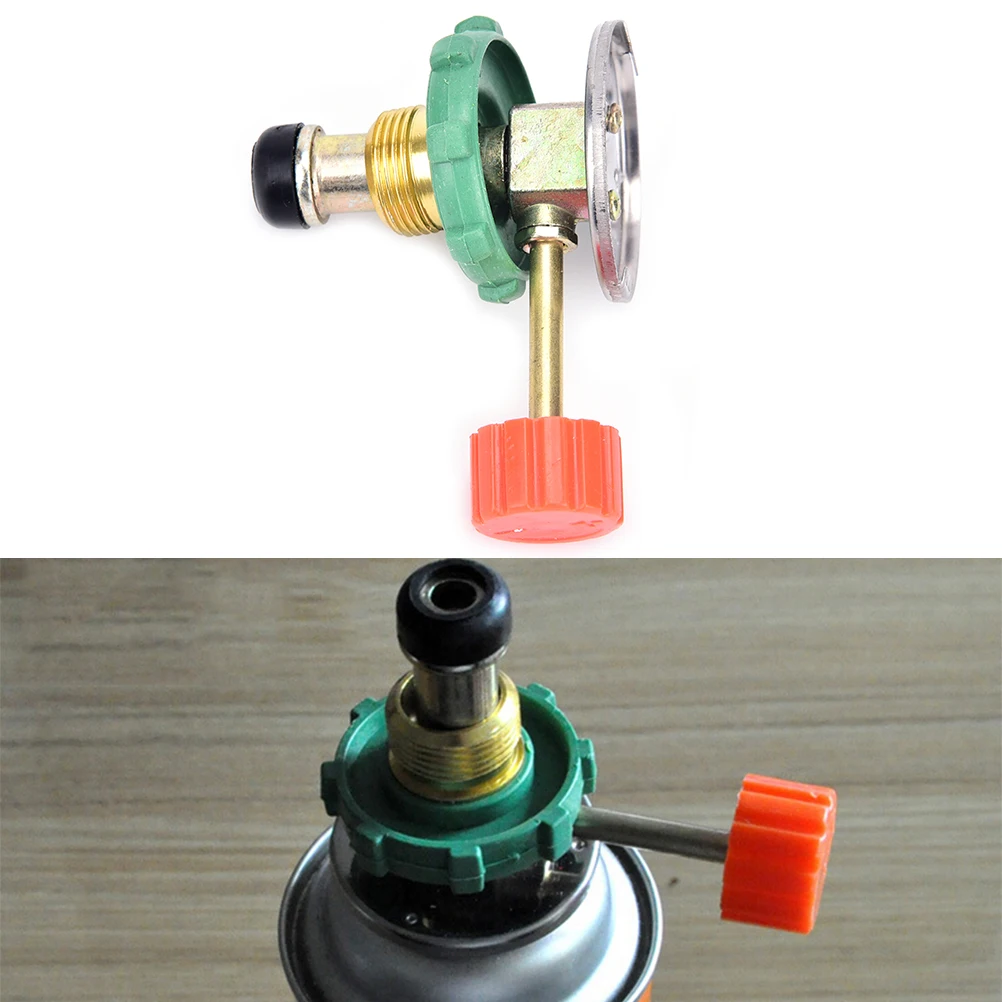

Outdoor Propane Refill Adapter Gas Cylinder Tank Coupler Heater Gas Adaptor For Camping Hunting Hiking