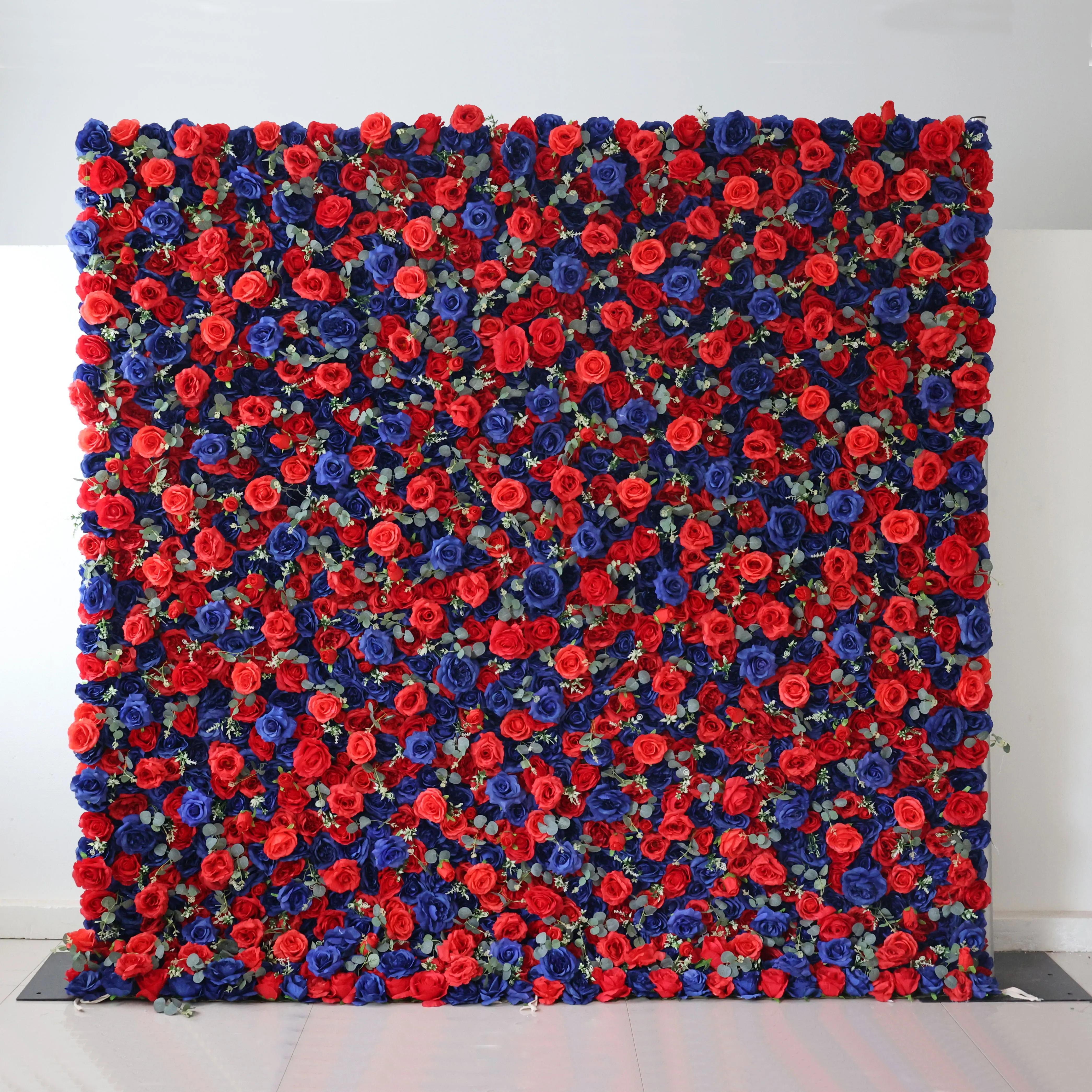 3D 5D рулонная ткань YuLiFlower на заказ цветок стену роза свадебное украшение