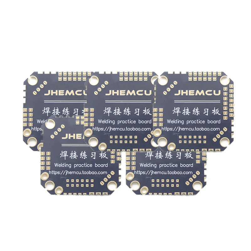 5 шт. JHEMCU сварочная тренировочная плата, чистая печатная плата, печатная плата для летного контроллера, детали для самостоятельной сборки, 40 А