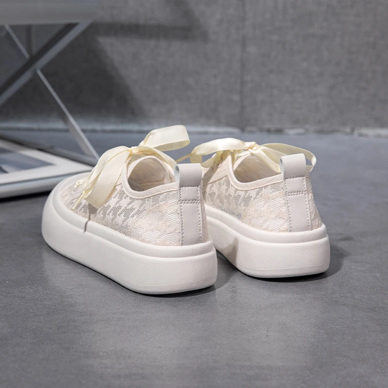 2023 Summer Autumn Mesh Shoes for Women Casual Breathable Designer Zapatos De Mujer Platform Sneakers Women's Vulcanize Shoes