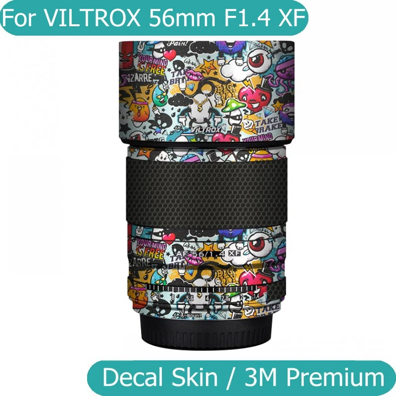 

Виниловая пленка для VILTROX AF 56 мм F1.4 XF, защитная пленка для объектива камеры, защитное покрытие, крепление 56 1,4 XF