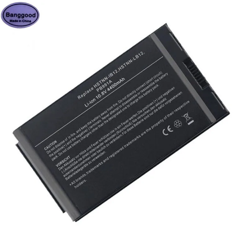 

4400mAh HSTNN-IB12 HSTNN-UB12 Laptop Battery for HP Compaq 4200 NC4400 NC4200 TC4200 TC4400 PB991A 381373-001 383510-001